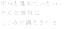 夜景を眺めながら日常から離れたくつろぎのひと時を。